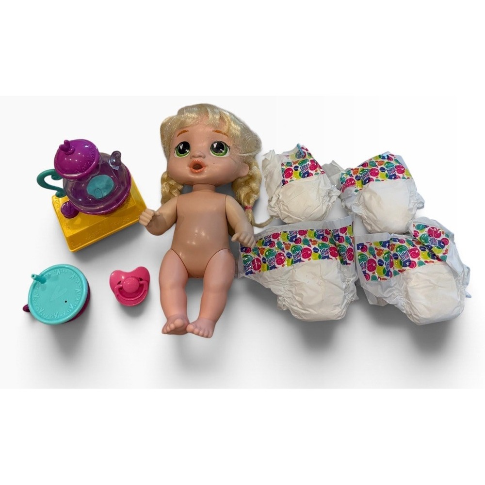 Baby Alive Bubbly Tea Party Doll Lala Goo Goo Hasbro Accessories